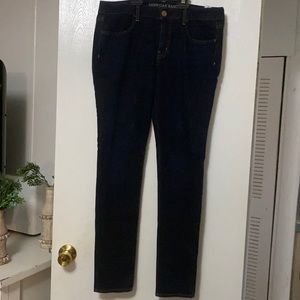 American eagle skinny jeans size 12 long new